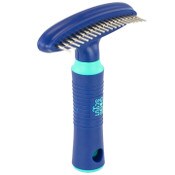 Wholesale - BLUE PET GROOMING SINGLE RAKE COMB C/P 25